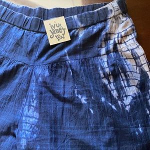 Ivy Jane NWT 100% Cotton Purple Tie Die Shorts